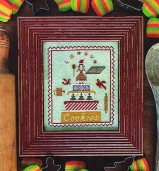 Mimi's Cookie Tins Cross Stitch Pattern by From the Heart *NEW* - Premium Pattern, Cross Stitch from From the Heart NeedleArt - Just $10! Shop now at Crossed Hearts Needlework & Design