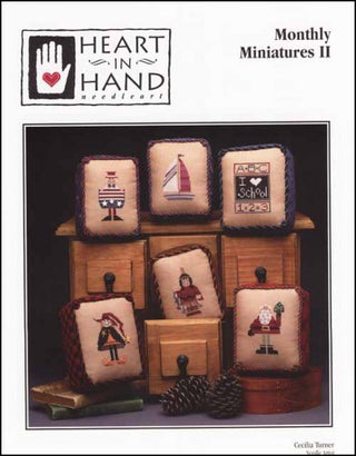 Monthly Miniatures 2 Cross Stitch Pattern by Heart In Hand Needleart - Premium Pattern, Cross Stitch from Heart In Hand Needleart - Just $8! Shop now at Crossed Hearts Needlework & Design