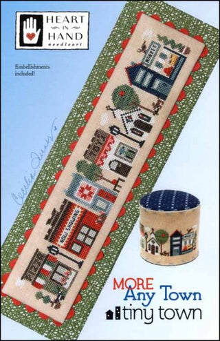 More Any Town Tiny Town Cross Stitch Pattern by Heart In Hand Needleart - Premium Pattern, Cross Stitch from Heart In Hand Needleart - Just $13! Shop now at Crossed Hearts Needlework & Design