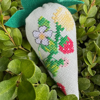 Mousy's Strawberry Cross Stitch Pattern by Luhu Stitches - Premium Pattern, Cross Stitch from Luhu Stitches - Just $12! Shop now at Crossed Hearts Needlework & Design