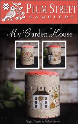 My Garden House Cross Stitch Pattern by Plum Street Samplers - Premium Pattern, Cross Stitch from Plum Street Samplers - Just $10! Shop now at Crossed Hearts Needlework & Design