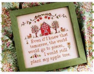 My Apple Tree Cross Stitch Pattern by Mojo Stitches *NEW* - Premium Patterns, Cross Stitch from Mojo Stitches - Just $17! Shop now at Crossed Hearts Needlework & Design