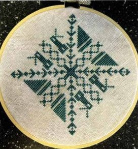 Nautical Snowflake Cross Stitch Pattern by Salty Stitcher Designs - Premium Pattern, Cross Stitch from Salty Stitcher Designs - Just $8! Shop now at Crossed Hearts Needlework & Design