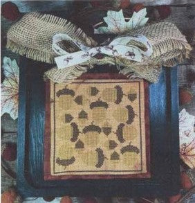 November - Acorns: All Piled Up Series Cross Stitch Pattern by Ladybug Stitches *NEW* - Premium Pattern, Cross Stitch from Ladybug Stitches - Just $6! Shop now at Crossed Hearts Needlework & Design