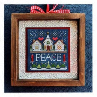 Peace in the Village Cross Stitch Pattern by Sweet Wing Studio *NEW* - Premium Pattern, Cross Stitch from Sweet Wing Studio - Just $7! Shop now at Crossed Hearts Needlework & Design