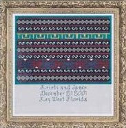 Persian Marriage Rug Cross Stitch Pattern by Salty Stitcher Designs - Premium Pattern, Cross Stitch from Salty Stitcher Designs - Just $16! Shop now at Crossed Hearts Needlework & Design