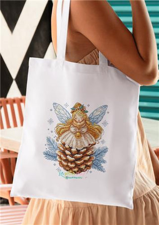 Pine Cone Angel Cross Stitch Pattern by Les Petites Croix de Lucie *NEW* - Premium Pattern, Cross Stitch from Les Petites Croix de Lucie - Just $17.60! Shop now at Crossed Hearts Needlework & Design