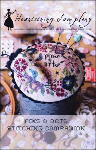 Pins & Orts Stitching Companion Cross Stitch Pattern by Heartstring Samplery - Premium Pattern, Cross Stitch from Heartstring Samplery - Just $10! Shop now at Crossed Hearts Needlework & Design