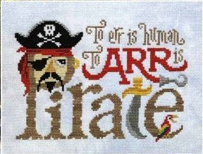 Pirate Prattle Cross Stitch Pattern by Silver Creek Samplers *NEW* - Premium Pattern, Cross Stitch from Silver Creek Samplers - Just $13! Shop now at Crossed Hearts Needlework & Design