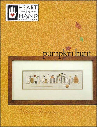 Pumpkin Hunt Cross Stitch Pattern by Heart In Hand Needleart - Premium Pattern, Cross Stitch from Heart In Hand Needleart - Just $8! Shop now at Crossed Hearts Needlework & Design