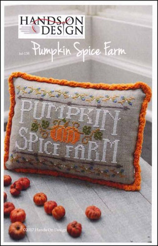 Pumpkin Spice Farm Cross Stitch Pattern by Hands On Design - Premium Pattern, Cross Stitch from Hands On Design - Just $8! Shop now at Crossed Hearts Needlework & Design