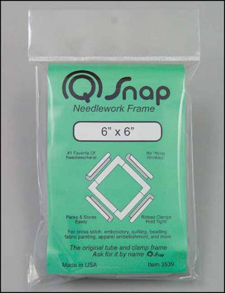 Q-Snap 6" x 6" Needlework Frame - Premium Frames, Hoops & Stretchers from Q-Snap - Just $12.30! Shop now at Crossed Hearts Needlework & Design