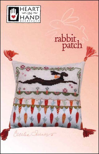 Rabbit Patch Cross Stitch Pattern by Heart In Hand Needleart - Premium Pattern, Cross Stitch from Heart In Hand Needleart - Just $10! Shop now at Crossed Hearts Needlework & Design