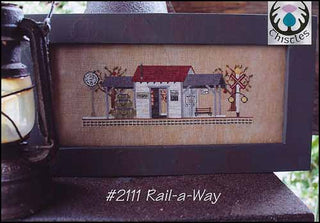 Rail-a-Way Cross Stitch Pattern by Thistles - Premium Pattern, Cross Stitch from Thistles - Just $12! Shop now at Crossed Hearts Needlework & Design