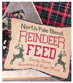 Reindeer Feed Cross Stitch Pattern by Mindful Needle *NEW* - Premium Pattern, Cross Stitch from Mindful Needle - Just $12! Shop now at Crossed Hearts Needlework & Design