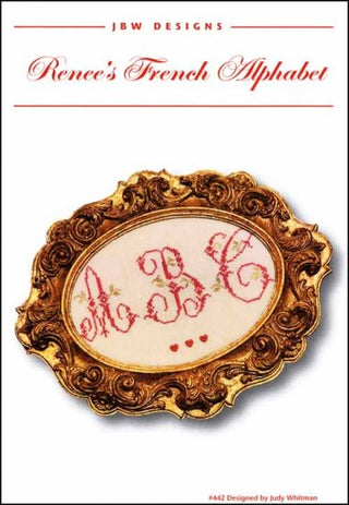 Renee's French Alphabet Cross Stitch Pattern by JBW Designs - Premium Pattern, Cross Stitch from JBW Designs - Just $16! Shop now at Crossed Hearts Needlework & Design