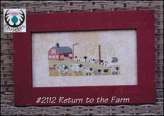 Return To The Farm Cross Stitch Pattern by Thistles - Premium Pattern, Cross Stitch from Thistles - Just $12! Shop now at Crossed Hearts Needlework & Design