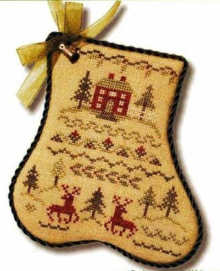 Sampler Stocking 2 Cross Stitch Pattern by JBW Designs *NEW* - Premium Pattern, Cross Stitch from JBW Designs - Just $12! Shop now at Crossed Hearts Needlework & Design