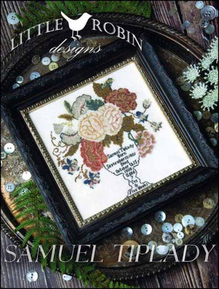 Samuel Tiplady Cross Stitch Pattern by Little Robin Designs *NEW* - Premium Pattern, Cross Stitch from Little Robin Designs - Just $16! Shop now at Crossed Hearts Needlework & Design