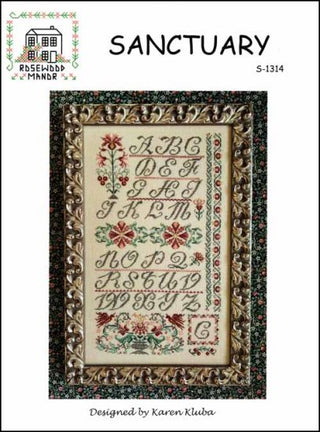 Sanctuary Cross Stitch Pattern by Rosewood Manor *NEW* - Premium Pattern, Cross Stitch from Rosewood Manor - Just $17! Shop now at Crossed Hearts Needlework & Design