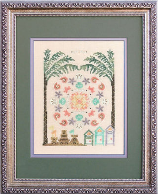 Sand and Sun Cross Stitch Pattern by Ink Circles *NEW* - Premium Pattern, Cross Stitch from Ink Circles - Just $12! Shop now at Crossed Hearts Needlework & Design