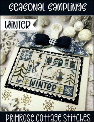 Seasonal Samplings: Winter Cross Stitch Pattern by Primrose Cottage Stitches - Premium Pattern, Cross Stitch from Primrose Cottage Stitches - Just $14! Shop now at Crossed Hearts Needlework & Design