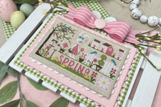 Seasonal Samplings: Spring Cross Stitch Pattern by Primrose Cottage Stitches - Premium Pattern, Cross Stitch from Primrose Cottage Stitches - Just $14! Shop now at Crossed Hearts Needlework & Design