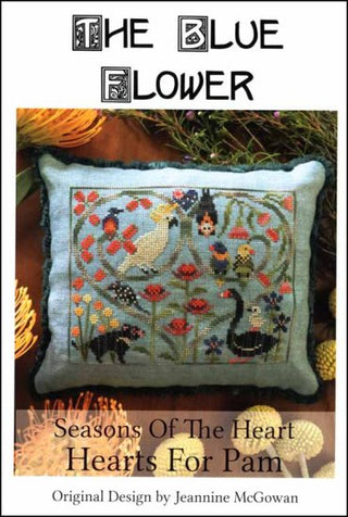 Seasons Of The Heart, Hearts For Pam Cross Stitch Pattern by The Blue Flower - Premium Pattern, Cross Stitch from The Blue Flower - Just $10! Shop now at Crossed Hearts Needlework & Design