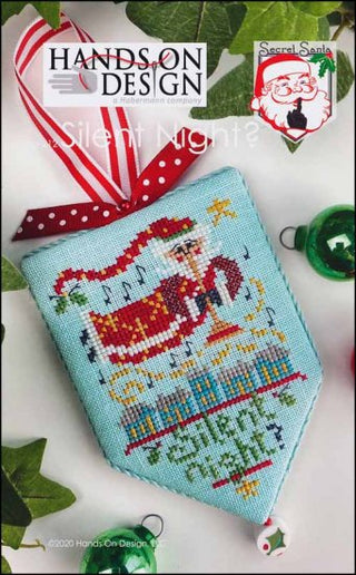 Silent Night Secret Santa Series Cross Stitch Pattern by Hands On Design - Premium Pattern, Cross Stitch from Hands On Design - Just $6! Shop now at Crossed Hearts Needlework & Design