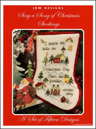 Sing a Song of Christmas Cross Stitch Pattern by JBW Designs *NEW* - Premium Pattern, Cross Stitch from JBW Designs - Just $33! Shop now at Crossed Hearts Needlework & Design