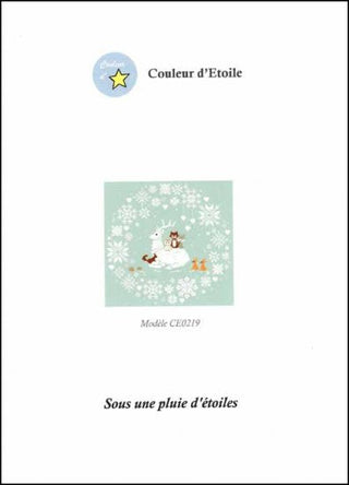 Sous une pluie d'etoiles Cross Stitch Pattern by Couleur d'Etoile - Premium Pattern, Cross Stitch from Couleur d'Etoile - Just $13.40! Shop now at Crossed Hearts Needlework & Design