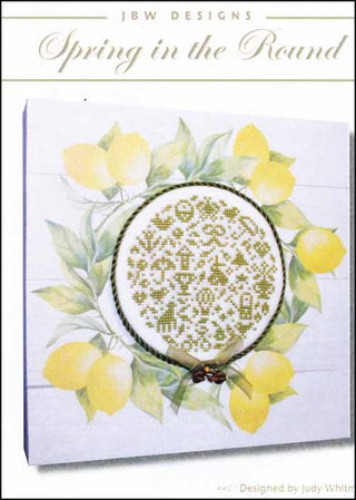 Spring In The Round Cross Stitch Pattern by JBW Designs - Premium Pattern, Cross Stitch from JBW Designs - Just $10! Shop now at Crossed Hearts Needlework & Design