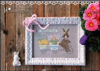 Spring Tour Cross Stitch Pattern by Madame Chantilly - Premium Pattern, Cross Stitch from Madame Chantilly - Just $14.66! Shop now at Crossed Hearts Needlework & Design