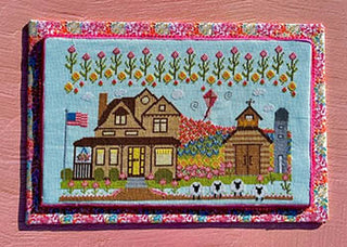 Spring at Thistle Creek Stitch Pattern by Pickle Barrel Designs - Premium Pattern, Cross Stitch from Pickle Barrel Designs - Just $12! Shop now at Crossed Hearts Needlework & Design