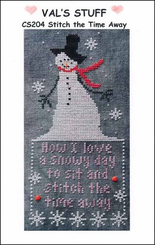 Stitch The Time Away Cross Stitch Pattern by Val's Stuff - Premium Pattern, Cross Stitch from Val's Stuff - Just $14! Shop now at Crossed Hearts Needlework & Design