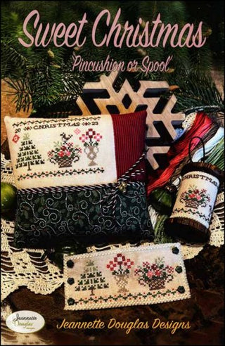 Sweet Christmas Cross Stitch Pattern by Jeannette Douglas Designs *NEW* - Premium Pattern, Cross Stitch from Jeannette Douglas Designs - Just $10! Shop now at Crossed Hearts Needlework & Design