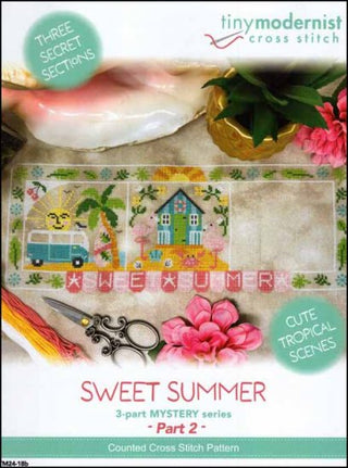 Sweet Summer Part 2 Cross Stitch Pattern by Tiny Modernist *NEW* - Premium Pattern, Cross Stitch from Tiny Modernist - Just $5! Shop now at Crossed Hearts Needlework & Design