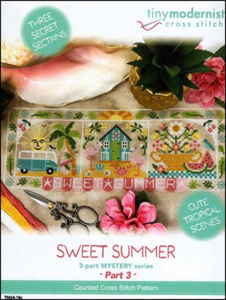 Sweet Summer Part 3 Cross Stitch Pattern by Tiny Modernist *NEW* - Premium Pattern, Cross Stitch from Tiny Modernist - Just $5! Shop now at Crossed Hearts Needlework & Design