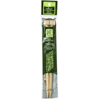 Copy of Takumi Bamboo Single Point Knitting Needles by Clover - Premium Knitting Needles from Clover - Just $3.69! Shop now at Crossed Hearts Needlework & Design