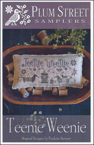 Teenie Weenie Cross Stitch Pattern by Plum Street Samplers - Premium Pattern, Cross Stitch from Plum Street Samplers - Just $10! Shop now at Crossed Hearts Needlework & Design