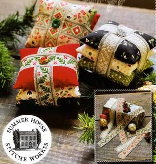 That's A Wrap: Christmas Collection Cross Stitch Pattern by Summer House Stitche Workes *NEW* - Premium Pattern, Cross Stitch from Summer House Stitche Workes - Just $12! Shop now at Crossed Hearts Needlework & Design