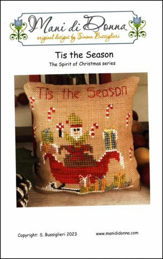 Tis the Season Cross Stitch Pattern by Mani di Donna - Premium Pattern, Cross Stitch from Mani di Donna - Just $12! Shop now at Crossed Hearts Needlework & Design