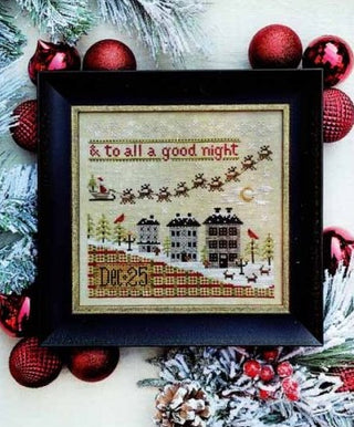 To All A Good Night Cross Stitch Pattern by Hello From Liz Mathews *NEW* - Premium Pattern, Cross Stitch from Hello From Liz Mathews - Just $12! Shop now at Crossed Hearts Needlework & Design