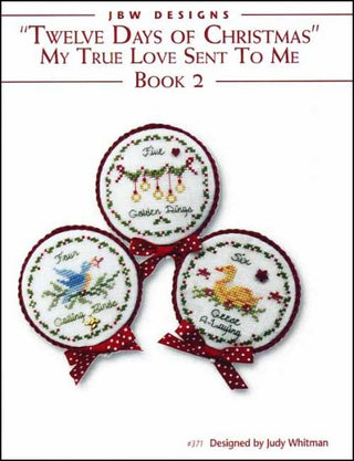 Twelve Days of Christmas Book 2 Cross Stitch Pattern by JBW Designs - Premium Pattern, Cross Stitch from JBW Designs - Just $10! Shop now at Crossed Hearts Needlework & Design