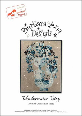 Underwater City Cross Stitch Pattern by Barbara Ana Designs *NEW* - Premium Pattern, Cross Stitch from Barbara Ana Designs - Just $11.98! Shop now at Crossed Hearts Needlework & Design