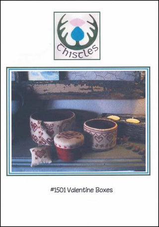 Valentine Boxes Cross Stitch Pattern by Thistles - Premium Pattern, Cross Stitch from Thistles - Just $10.50! Shop now at Crossed Hearts Needlework & Design