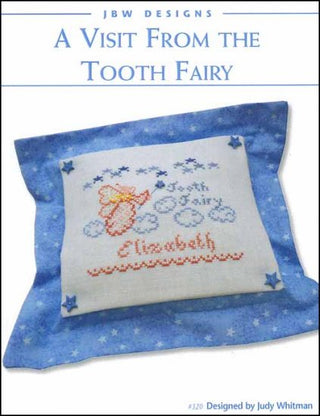 Visit From The Tooth Fairy Cross Stitch Pattern by JBW Designs - Premium Pattern, Cross Stitch from JBW Designs - Just $8! Shop now at Crossed Hearts Needlework & Design