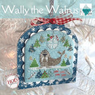 Wally the Walrus: Polar Plunge Collection Cross Stitch Pattern by Hands On Design - Premium Pattern, Cross Stitch from Hands On Design - Just $8! Shop now at Crossed Hearts Needlework & Design