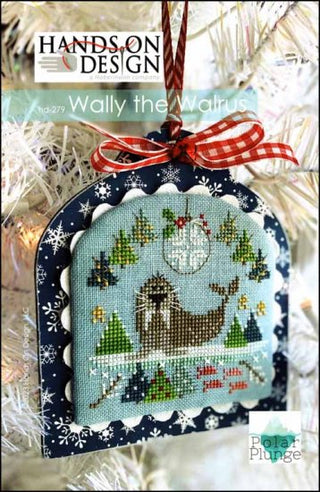 Wally the Walrus: Polar Plunge Collection Cross Stitch Pattern by Hands On Design - Premium Pattern, Cross Stitch from Hands On Design - Just $8! Shop now at Crossed Hearts Needlework & Design