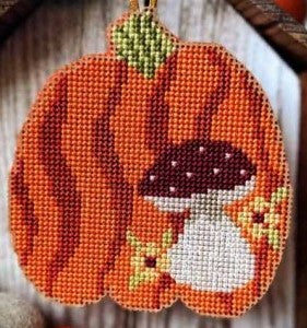 Wavy Gourd Cross Stitch Pattern by Luhu Stitches *NEW* - Premium Pattern, Cross Stitch from Luhu Stitches - Just $9! Shop now at Crossed Hearts Needlework & Design